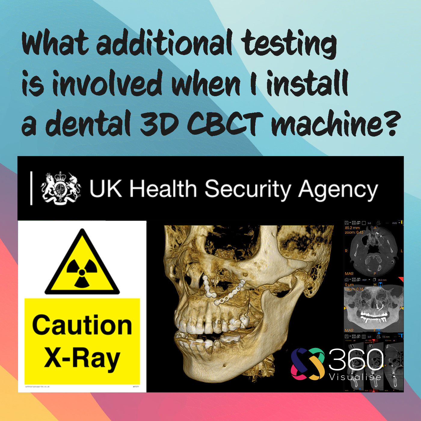 Preparation and planning for a dental CBCT machine