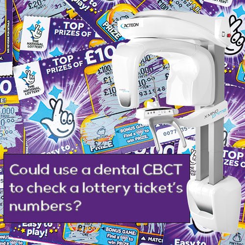 Can you use a Dental CBCT machine to check your lottery scratch cards? - 360visualise