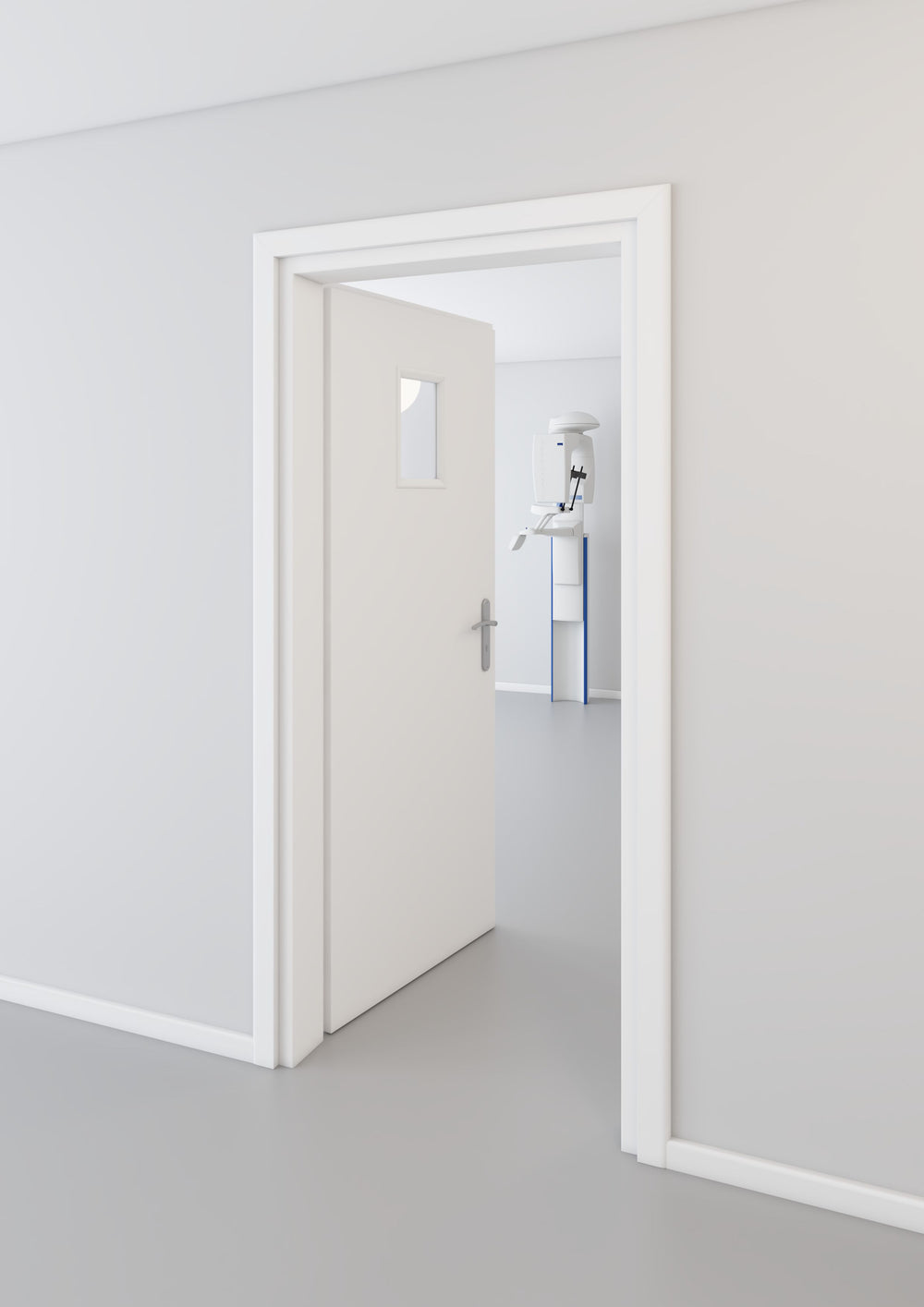 Primer White leaded Door