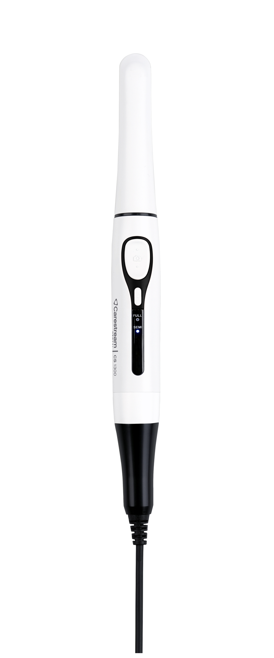 Carestream CS 1300 intraoral camera front view - full HD imaging handpiece
