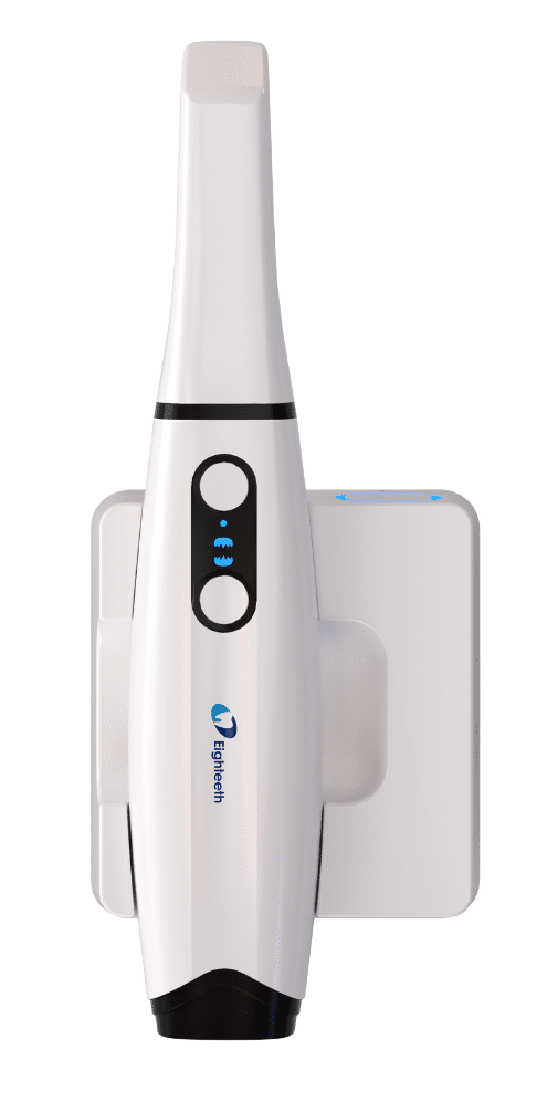 Helios 700 intraoral scanner in use