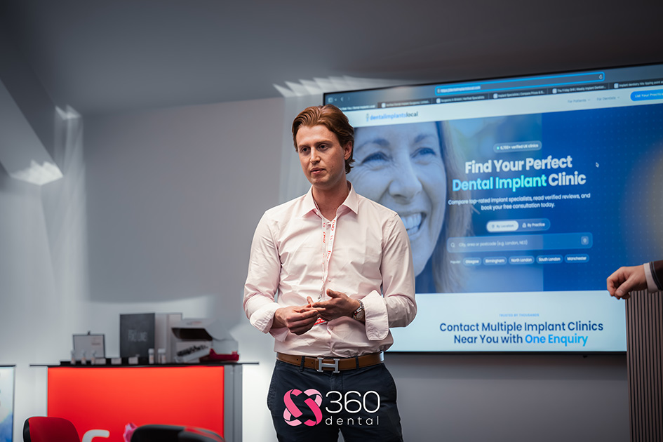 Course presenter at a 360 Visualise education event