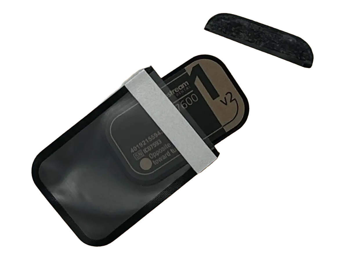 CS 7600 sheath with bonded foam strip at the open end
