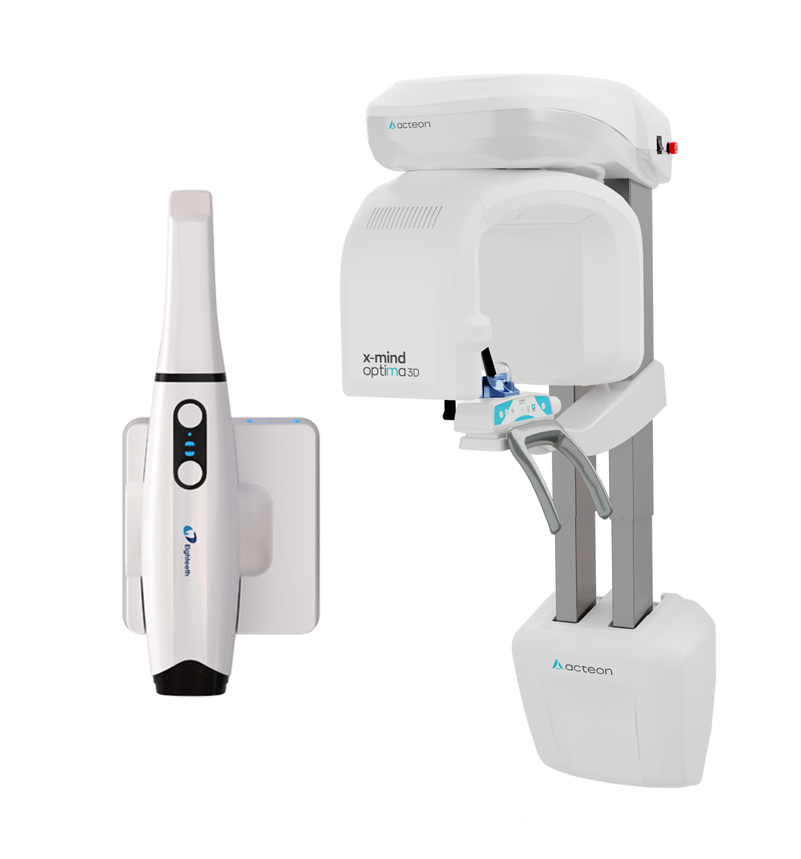 Acteon Optima CBCT and Eighteeth Helios 700 intraoral scanner package from 360 Visualise