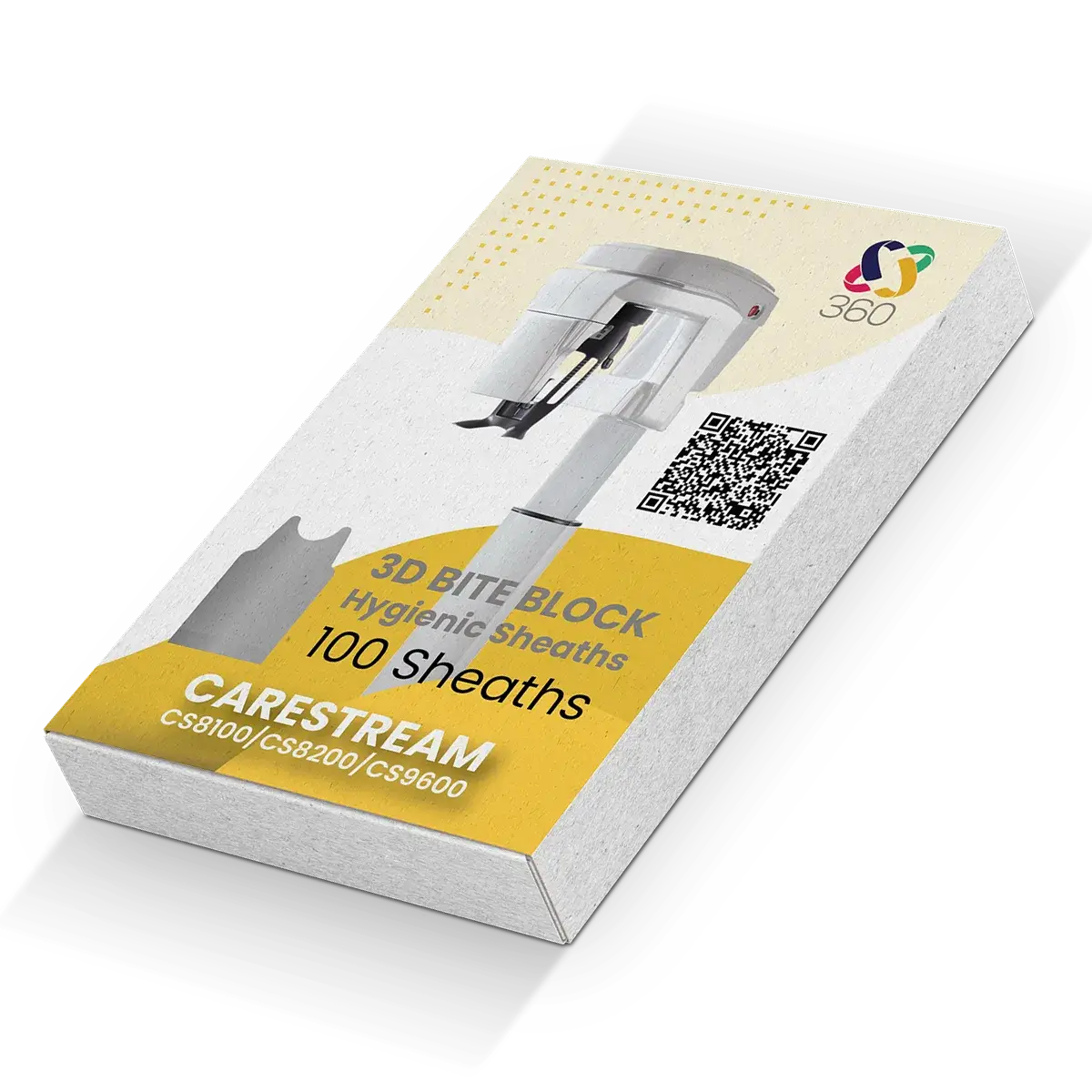 Carestream CBCT 3D bite block sheaths, pack of 100