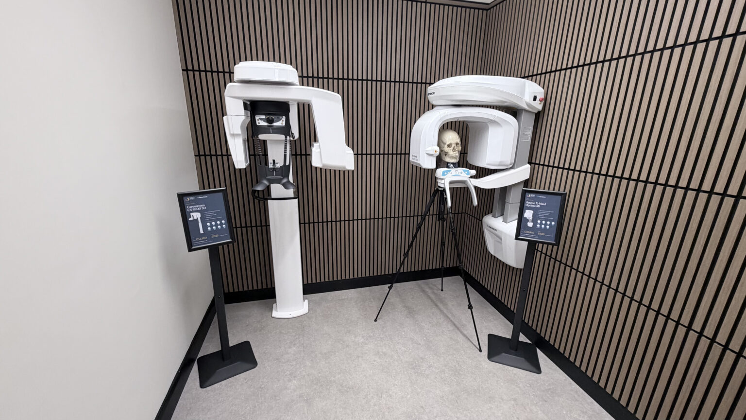 Two CBCT scanners in the 360 Visualise scanning centre at Octagon House, Yorkshire