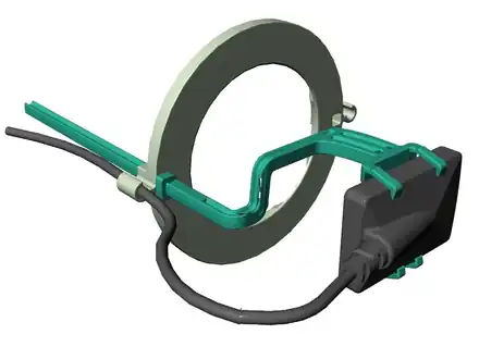DenBite posterior sensor holder with aiming ring
